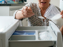Sal de cozinha na máquina de lavar? Por essa eu não esperava, mas me surpreendeu