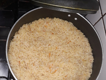 Arroz delicioso e molhadinho