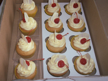 Cobertura de mousse de maracujá para cupcakes