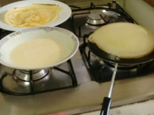 Panqueca de panquequeira invertida