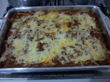 Lasanha de carne moída