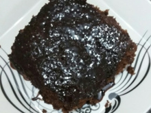 Bolo de chocolate de xícara