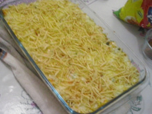 Torta de frango (sem trigo)