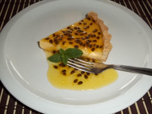 Torta mousse de maracujá
