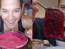 Receita viral de atleta, rica em colágeno e fácil de fazer: passo a passo da gelatina de chia de Paula Pareto