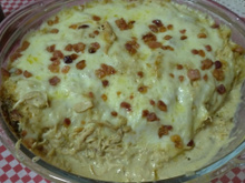 Fricassê de frango com creme de leite