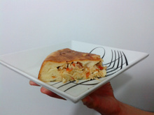 Torta cremosa de frango
