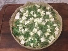 Quiche de batata doce
