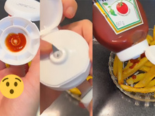 Nada de sofrer para tirar o ketchup do pote, truque simples na tampa é a solução para esse problema que acontece com quase todo mundo