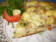 Torta -Pizza rápida de sardinha