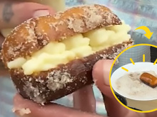 Sonho de bisnaguinha delicioso do jeitinho que a minha avó fazia: deu até saudade da minha infância