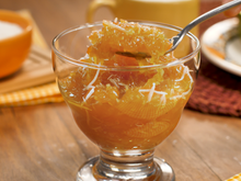 Doce de mamão verde com coco prático