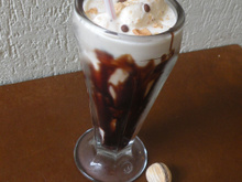 Milk shake de amandita da família burger