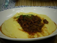Polenta de micro-ondas