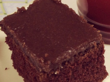 Bolo de chocolate - peteleco