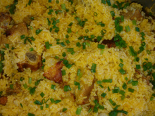 Arroz com costelinha