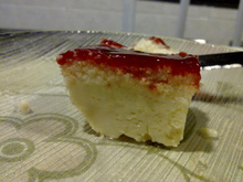 Torta de leite condensado e goiabada