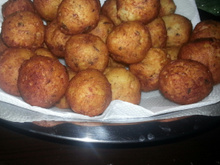 Bolinho de peixe (igualzinho o de bacalhau)