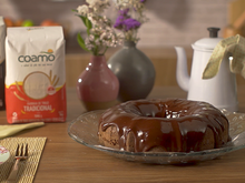 Bolo de chocolate com café