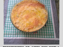 Escondidinho de aipim com moela do Lúcio Cezar