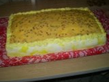 Cobertura de maracujá para bolo