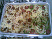 Pizza da vovó Lourdes