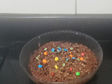 Brigadeirão confeitado