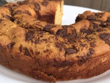 Bolo de banana delícia sem lactose e sem glúten