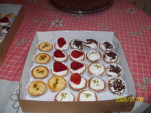 Minitortinhas de frutas