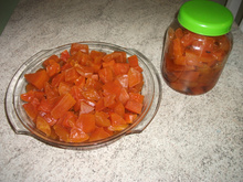 Doce de abóbora em calda