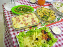 Purê de Batatas Recheado