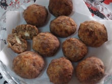 Croquete de carne assada (sobra de churrasco) muito fácil e uma delícia
