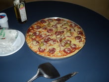 Pizza de liquidificador
