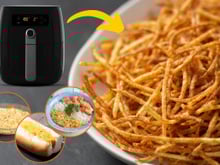 Batata palha caseira de comer rezando: receita na airfryer fica melhor e mais barata que a do mercado