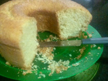 Bolo de iogurte rápido e fácil