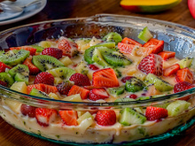 Salada de frutas maravilhosa