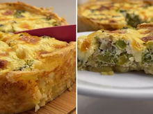 Quiche com massa de batata: leve, sem glúten e impossível de parar de comer