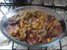 Linguiça calabresa molhuda