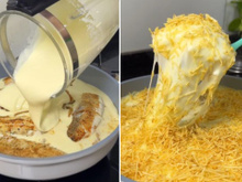 Se o bacalhau estiver muito caro, já sei que vou fazer essa tilápia ao creme de batata com queijo para a ceia de Natal