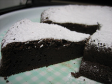 Bolo de chocolate sem fermento