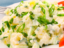 Como fazer maionese de batata cremosa para churrasco de um jeito bem rapidinho