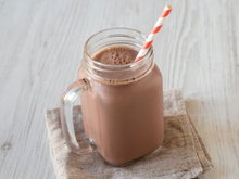 Milk shake de chocolate