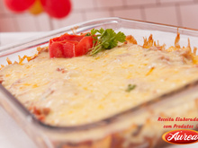 Filé à parmegiana de frango