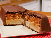 Bombom gigante recheado com caramelo