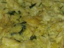 Supremo de frango no microondas