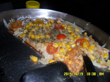 Pizza cream cracker
