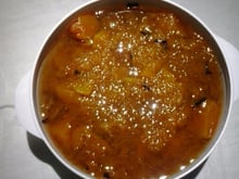 Doce de abóbora em pedaços