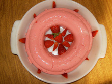Pudim mousse de iogurte