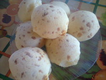 Pão de queijo caseiro