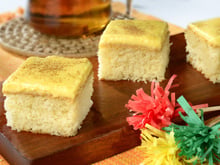 Bolo de coco com creme de milho